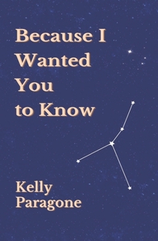 Paperback Because I Wanted You to Know Book