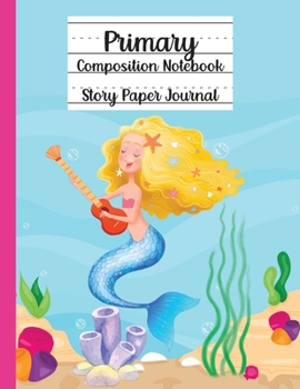 Paperback Primary Composition Notebook, Story Paper Journal Book