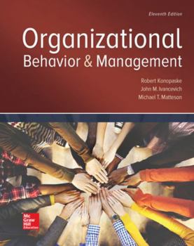 Paperback Organizational Behavior and Management Book