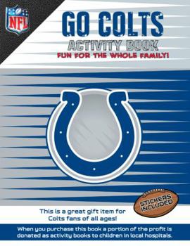 Paperback Go Colts Activity Book