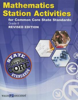 Paperback Ccss Station Activities for Grade 8, Revised Edition Book