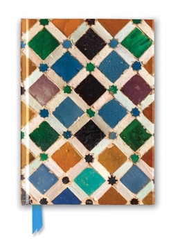 Hardcover Alhambra Tile (Foiled Journal) Book