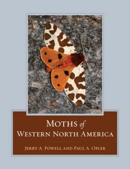 Hardcover Moths of Western North America Book