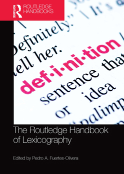 Paperback The Routledge Handbook of Lexicography Book