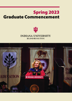 DVD Spring 2023 Commencement: Graduate Ceremony Book