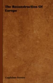 Hardcover The Reconstruction Of Europe Book