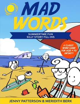 Paperback Mad Words Summertime Fun: Silly Story Fill-Ins Book