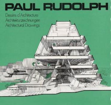 Hardcover Paul Rudolph: Architectural Drawings Book