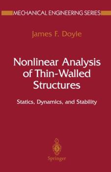 Paperback Nonlinear Analysis of Thin-Walled Structures: Statics, Dynamics, and Stability Book