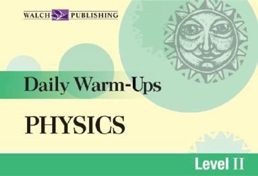 Paperback Daily Warm-Ups for Physics Book