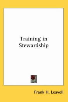 Paperback Training in Stewardship Book