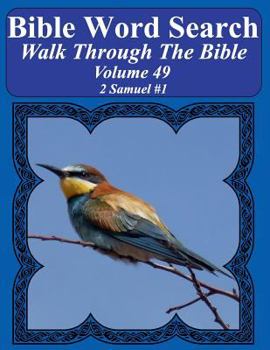 Paperback Bible Word Search Walk Through The Bible Volume 49: 2 Samuel #1 Extra Large Print Book