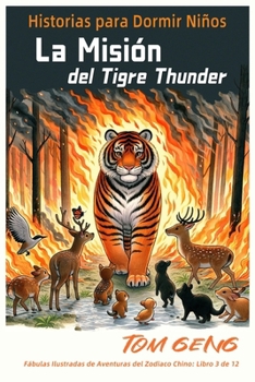 Historias para Dormir Niños: La Misión del Tigre Thunder: Fábulas Ilustradas de Aventuras del Zodiaco Chino: Libro 3 de 12