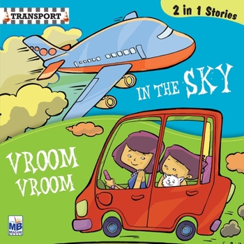 Paperback Transport: In the sky and Vroom vroom Book