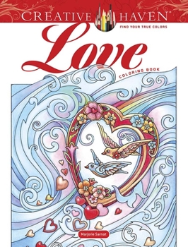 Paperback Creative Haven Love Coloring Book