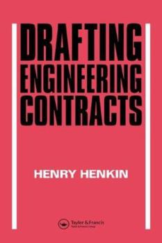 Hardcover Drafting Engineering Contracts Book
