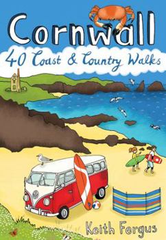 Paperback Cornwall 40 Coast & Country Walks Book
