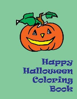 Paperback Happy Halloween Coloring Book