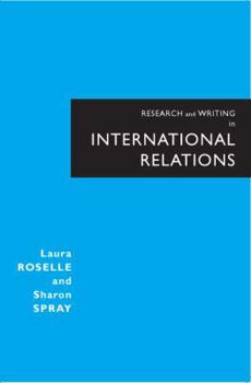 Paperback Research and Writing in International Relations Book