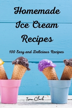 Paperback Homemade Ice Cream Recipes Book