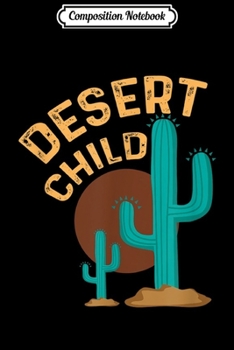 Composition Notebook: Retro Vintage Sunset Distressed Desert Cactus Gift  Journal/Notebook Blank Lined Ruled 6x9 100 Pages