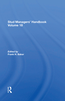 Paperback Stud Managers' Handbook, Vol. 18 Book