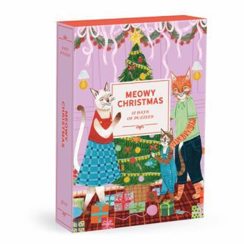 Misc. Meowy Christmas 12 Days of Puzzles 500 Piece Countdown Book