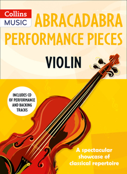 Paperback Abracadabra Performance Pieces: Violin Book