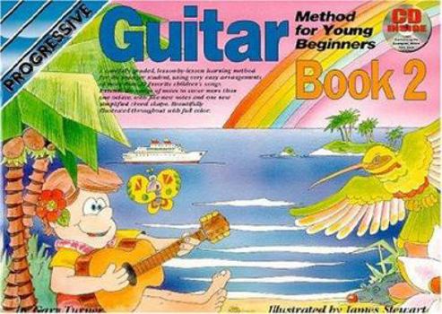 Paperback Young Beginner Guitar Method Book 2 Bk/CD Book