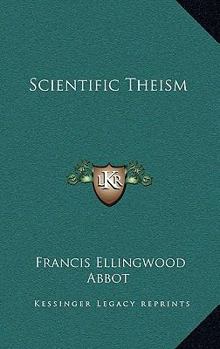 Hardcover Scientific Theism Book