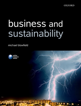 Paperback Business and Sustainability Book