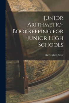 Paperback Junior Arithmetic-bookkeeping for Junior High Schools Book