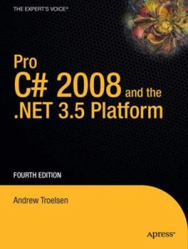 Hardcover Pro C# 2008 and the .NET 3.5 Platform Book