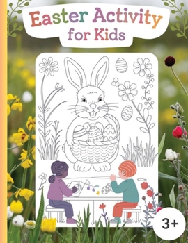 Paperback Easter Activity for Kids: 95 pages with enjoyable activities for the Easter holiday Book