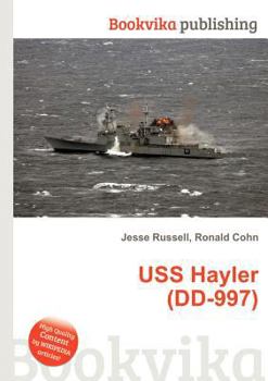 Paperback USS Hayler (DD-997) Book