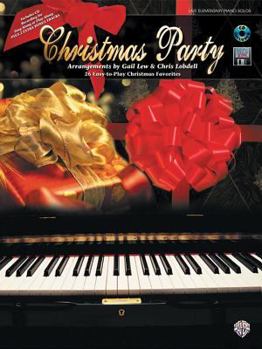 Paperback Christmas Party: 26 Easy-To-Play Christmas Favorites, Book, CD & General MIDI Disk [With CD and MIDI Disk] Book