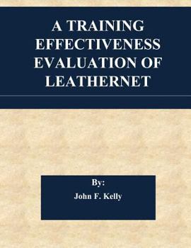 Paperback A Training Effectiveness Evaluation of Leathernet Book