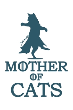Mother Of Cats: Katze Katzenmama Katzenliebhaber Dina5 Gepunktet Notizbuch Punkteraster Malheft Tagebuch Planer Notizblock Kladde Journal Strazze