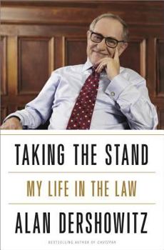 Hardcover Taking the Stand: My Life in the Law Book