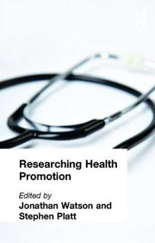 Paperback Researching Health Promotion Book
