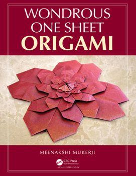 Hardcover Wondrous One Sheet Origami Book