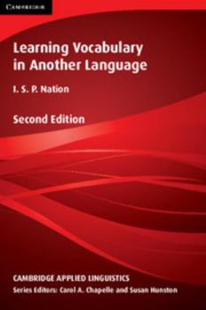 Learning Vocabulary in Another Language (Cambridge Applied Linguistics) - Book  of the Cambridge Applied Linguistics