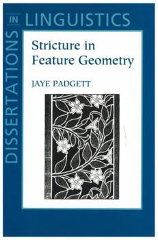Paperback Stricture in Feature Geometry Book