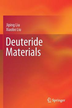 Paperback Deuteride Materials Book