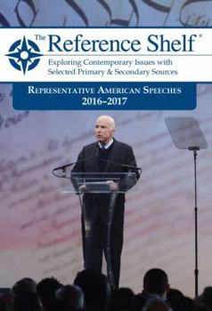 Paperback Reference Shelf: Representative American Speeches, 2016-2017: 0 Book