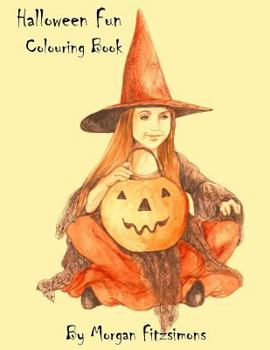 Paperback Halloween Fun Colouring Book: Art Therapy Collection Book