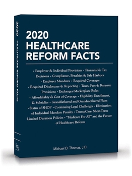 Paperback 2020 Healthcare Reform Facts Book