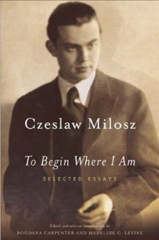 Paperback To Begin Where I Am: Selected Essays Book