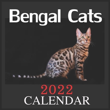 Paperback CALENDAR 2022 Bengal Cats: Official Bengals Cats Calendar 2022, Square Calendar 12 Months, Animals Cats Breeds, Kittens Calendar 2022 Book