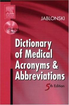 Paperback Dictionary of Medical Acronyms & Abbreviations [With CD-ROM] Book